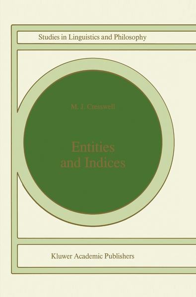 Entities and Indices - M. J. Cresswell
