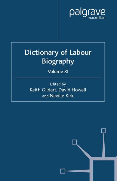 Dictionary of Labour Biography - Springer