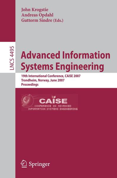 Advanced Information Systems Engineering - Springer
