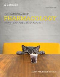 Fundamentals of Pharmacology for Veterinary Technicians von Janet Amundson Romich