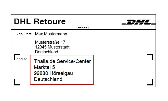 Retourenschein