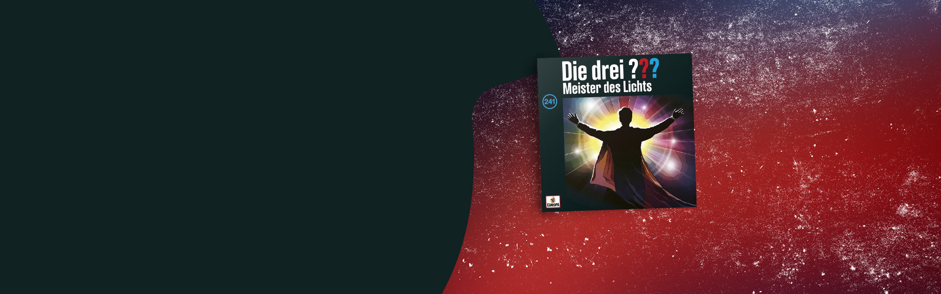Cover: Die drei ???  Meister des Lichts CD
