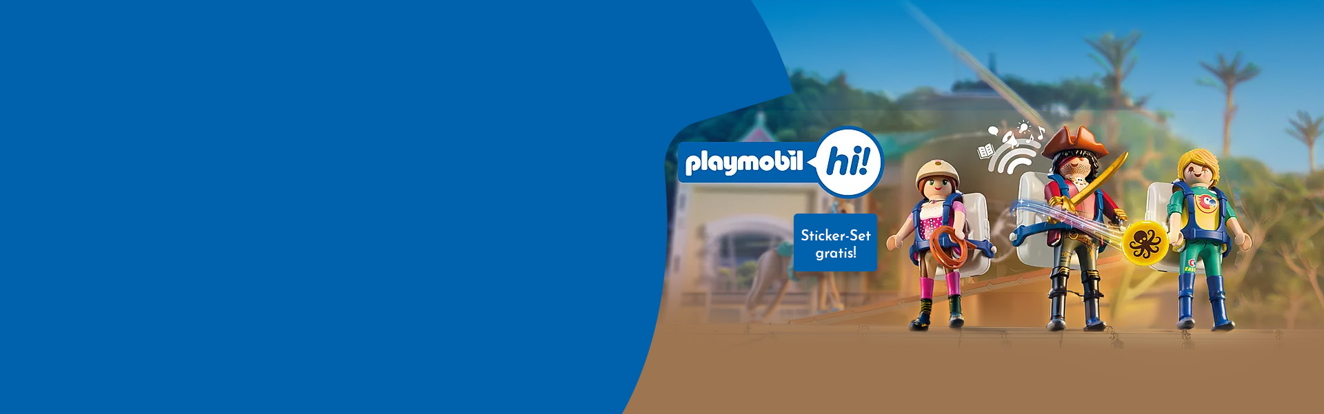 playmobil hi! Rucksack & Stickersets