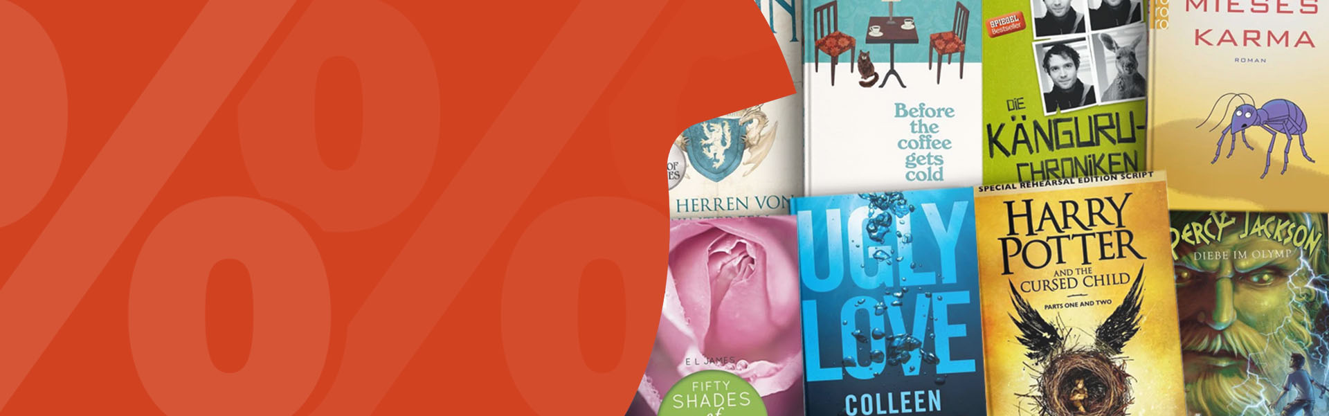 Staffelrabatt** auf gebrauchte Bücher