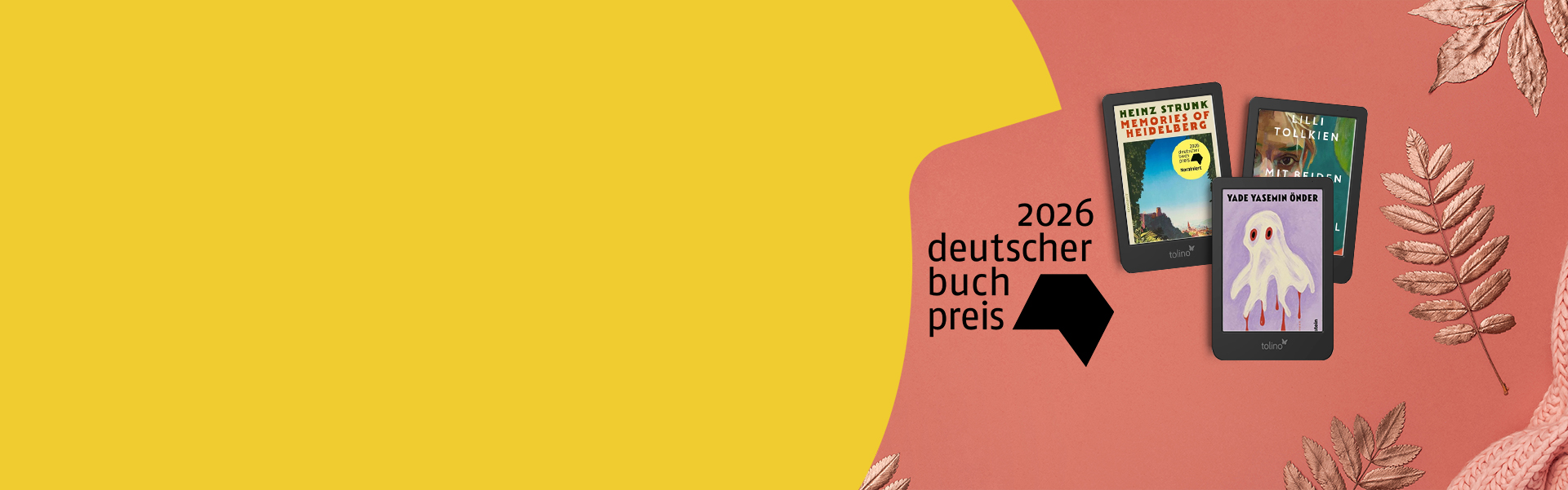 Deutscher Buchpreis 2026, Longlist, die eBooks