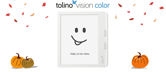 tolino vision color white