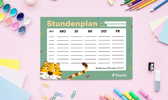 Stundenplan zum Ausdrucken