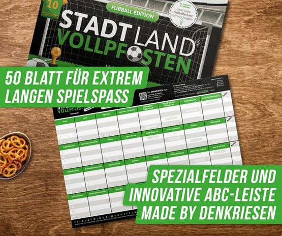 Produktbild DENKRIESEN - STADT LAND VOLLPFOSTEN® - FUßBALL EDITION - 