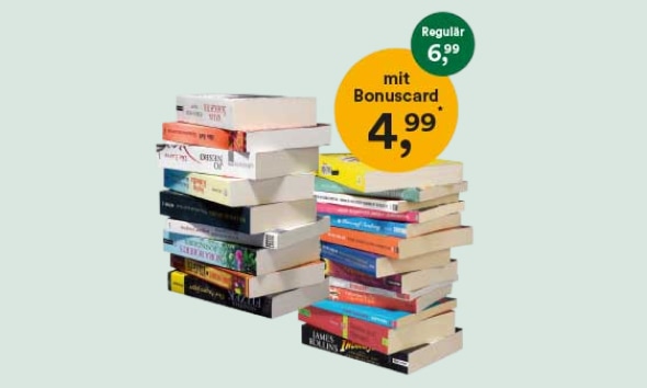 Regulär €6,99 mit Bonuscard 4,99€