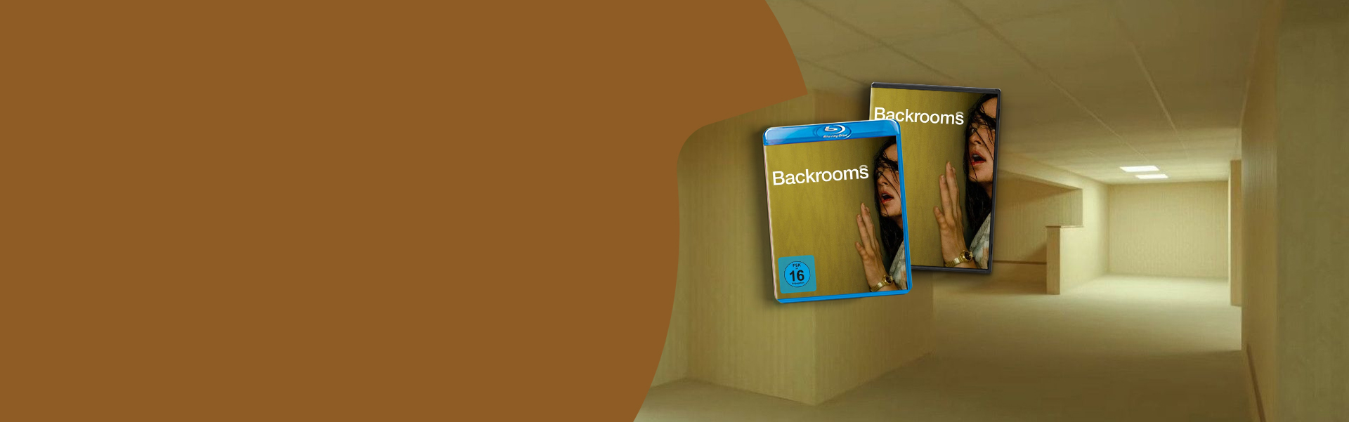 Cover: Backrooms DVD & Blu-ray