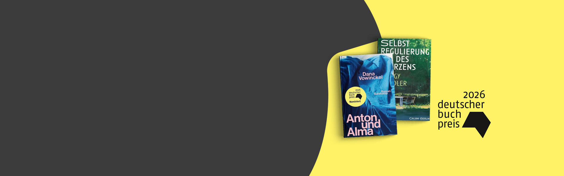 Deutscher Buchpreis 2026: Die Shortlist