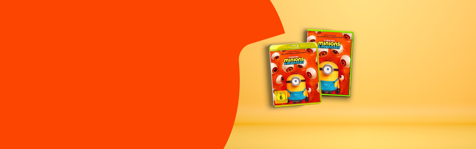 Cover: Minions & Monster DVD & Blu-ray